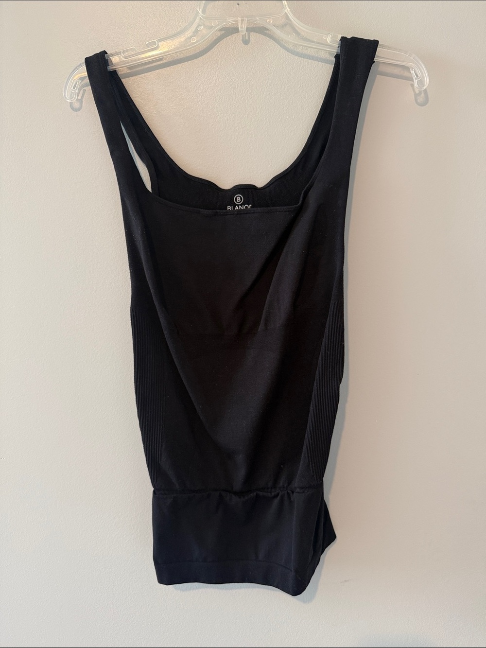 BLANQI Black Seam-Panel Scoop Tank